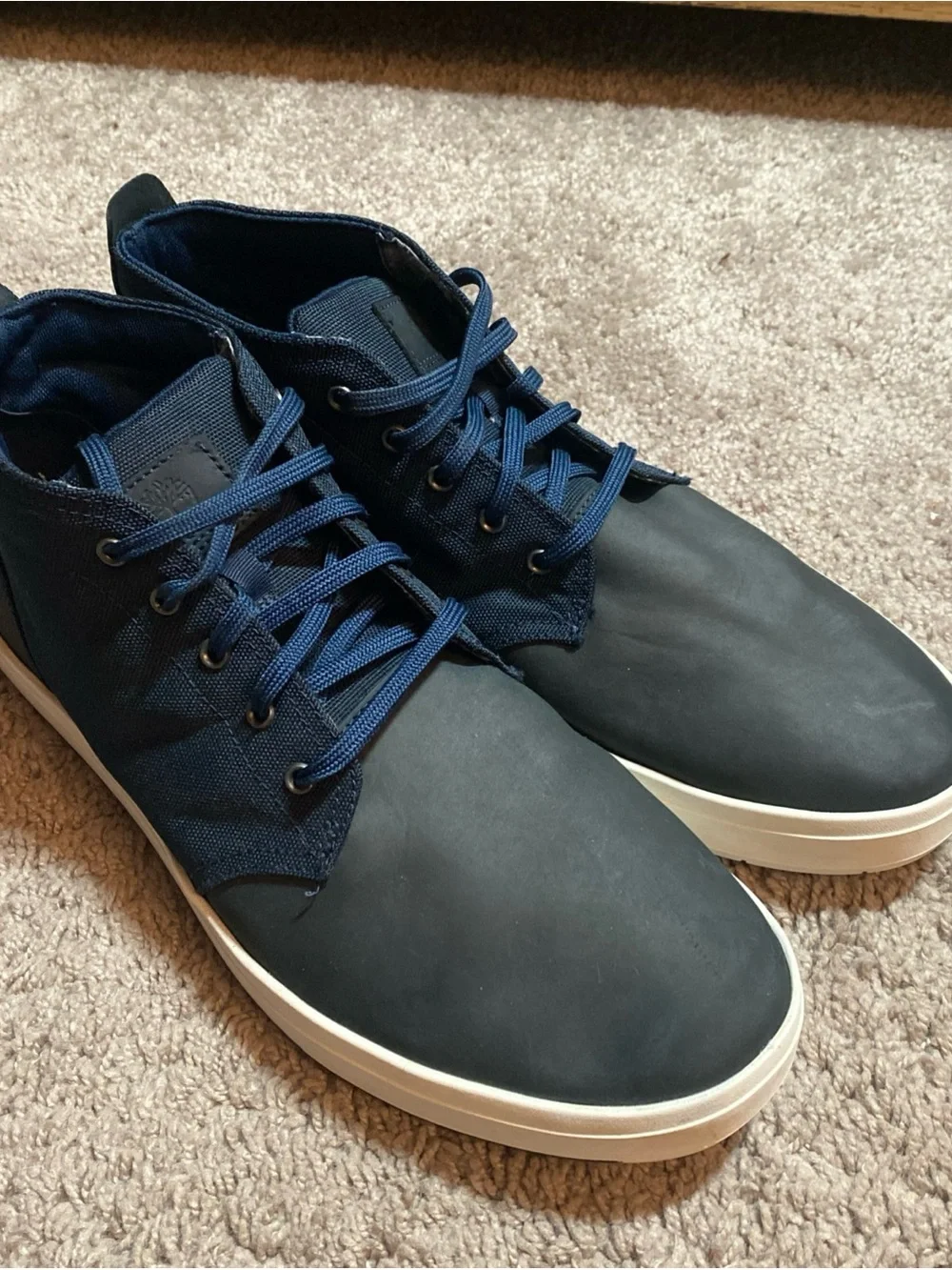 Timberland Navy and Black Men’s Chukka Boots men’s size 13